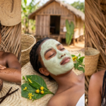 Rituel de beauté malgache avec gommage naturel, masque visage et huile végétale pour prendre soin de la peau | heliasana.com